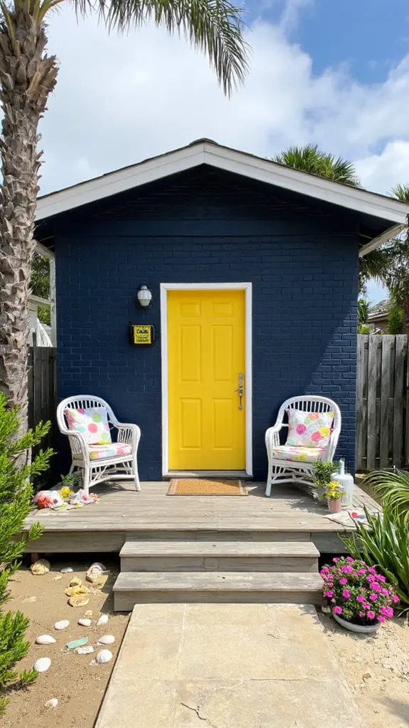 coastal vibe with accents