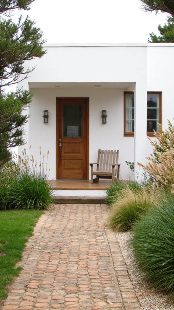 coastal wood and white