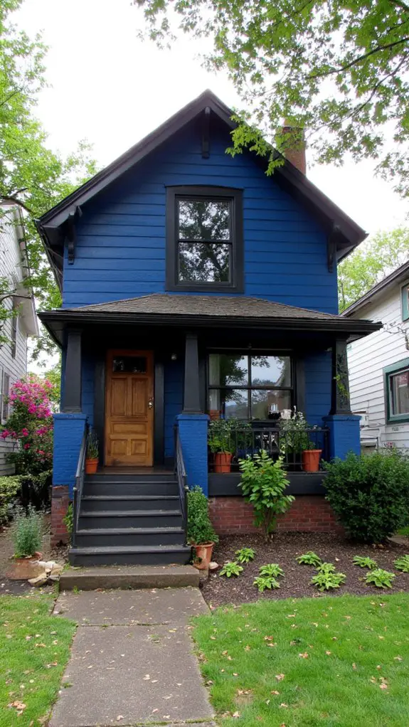 cobalt blue black windows