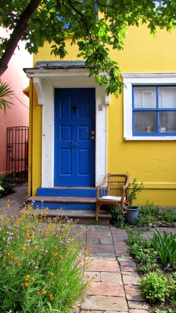 cobalt blue enhances yellow