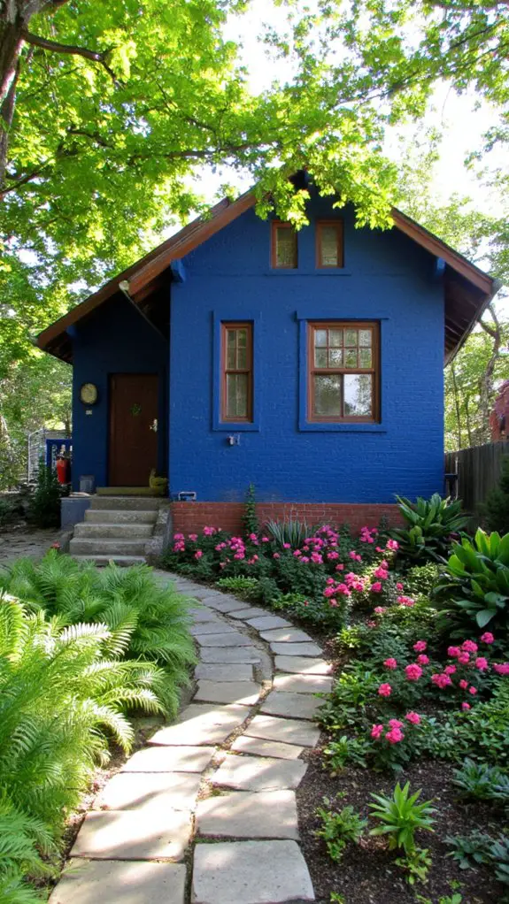 cobalt house in paradise