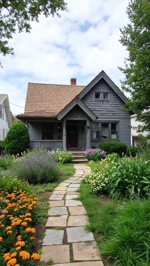 cohesive landscaping color scheme