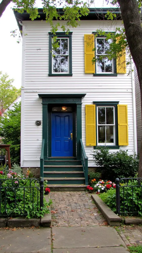 colorful frames enhance contrast