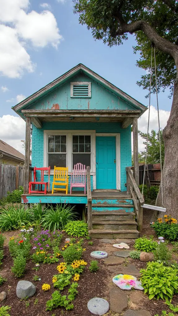 colorful garden of joy