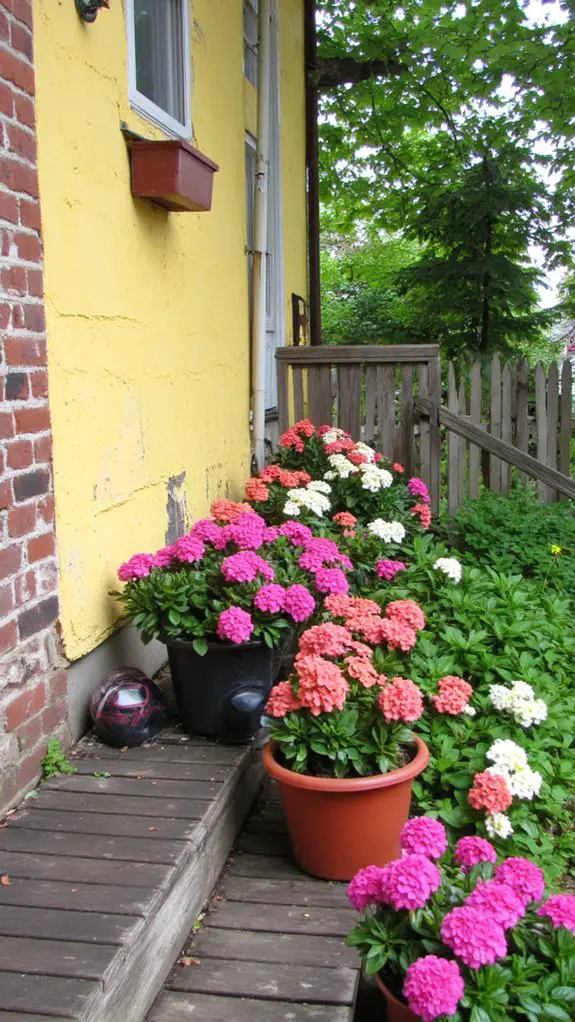 colorful garden transformation effortlessly