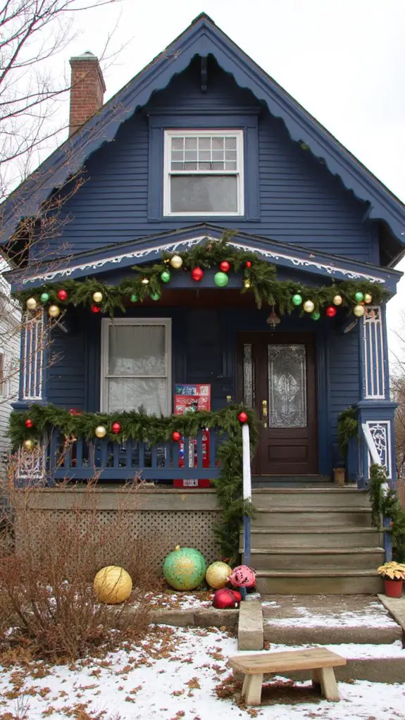 colorful ornaments enhance festivities