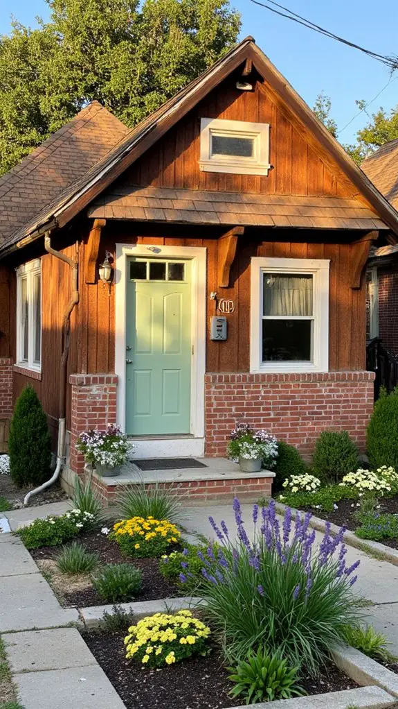 complementary colors enhance exteriors