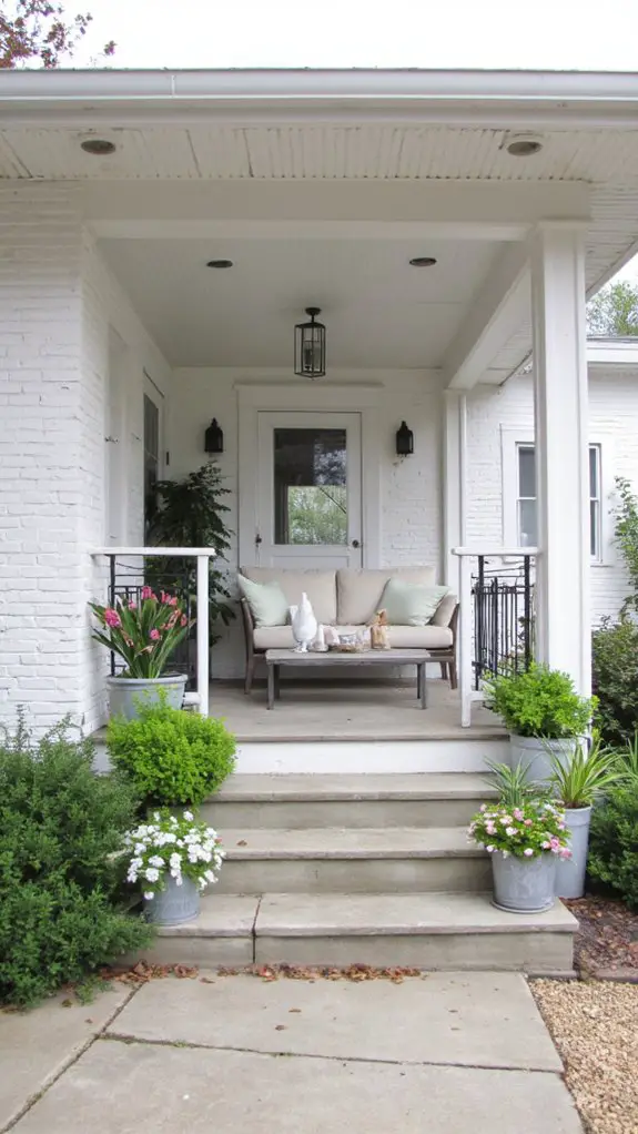 contemporary outdoor living spaces