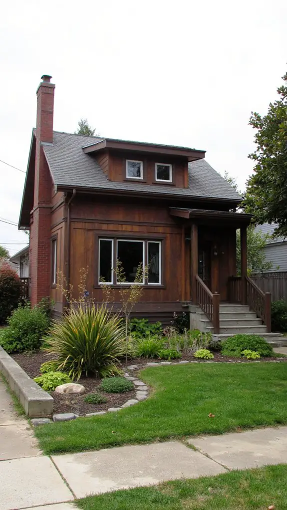 contemporary roof enhances aesthetics