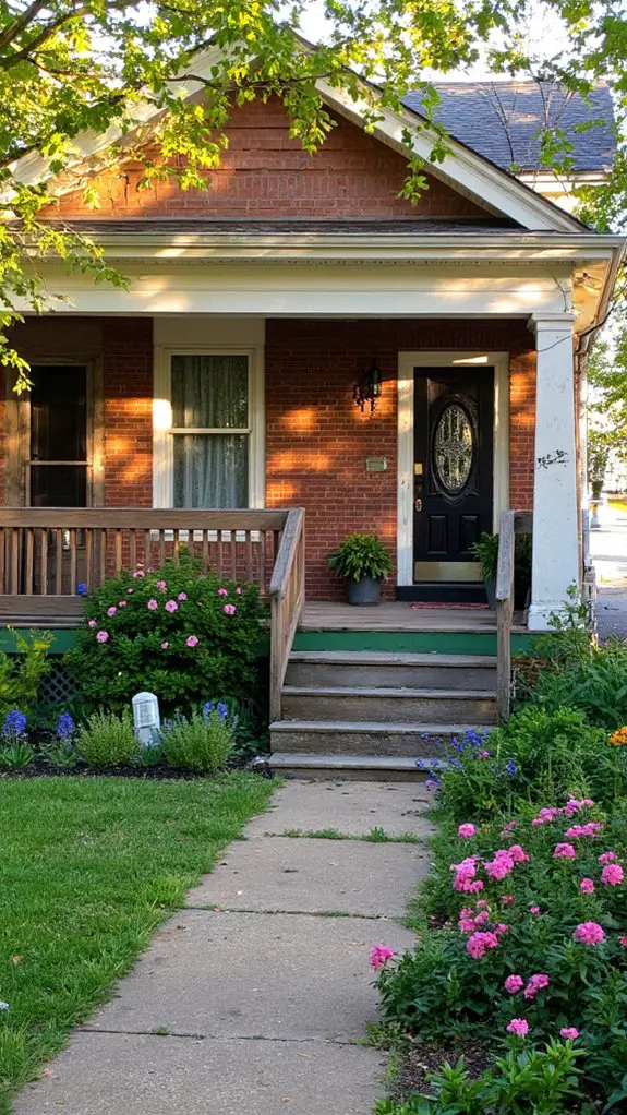 contrasting trim enhances aesthetics