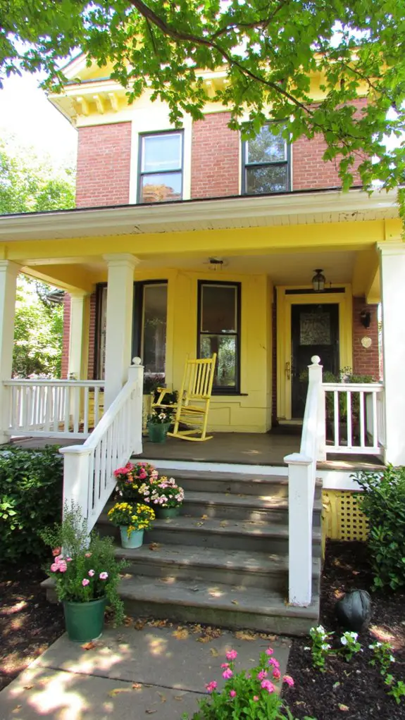 contrasting trim enhances appeal