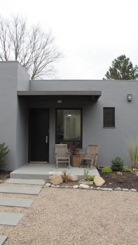 cool gray minimalist elegance