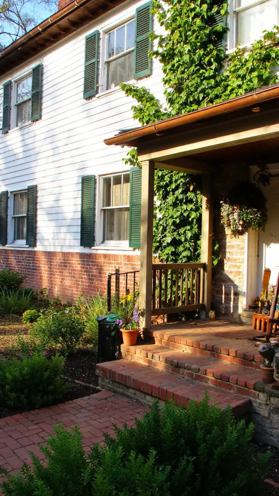 copper accents enhance elegance