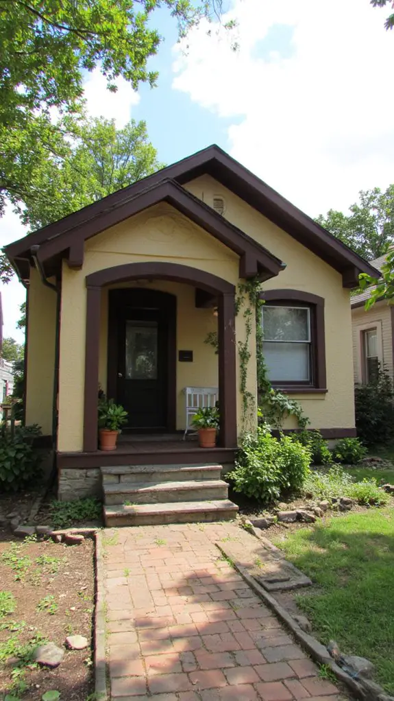 cozy beige and chocolate elegance
