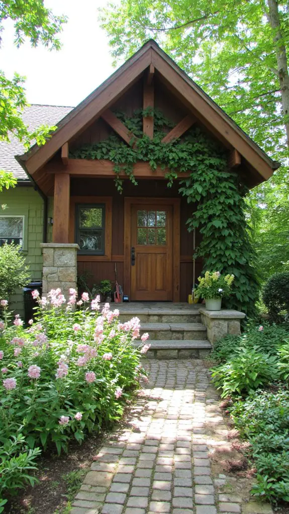 cozy cedar garden sanctuary