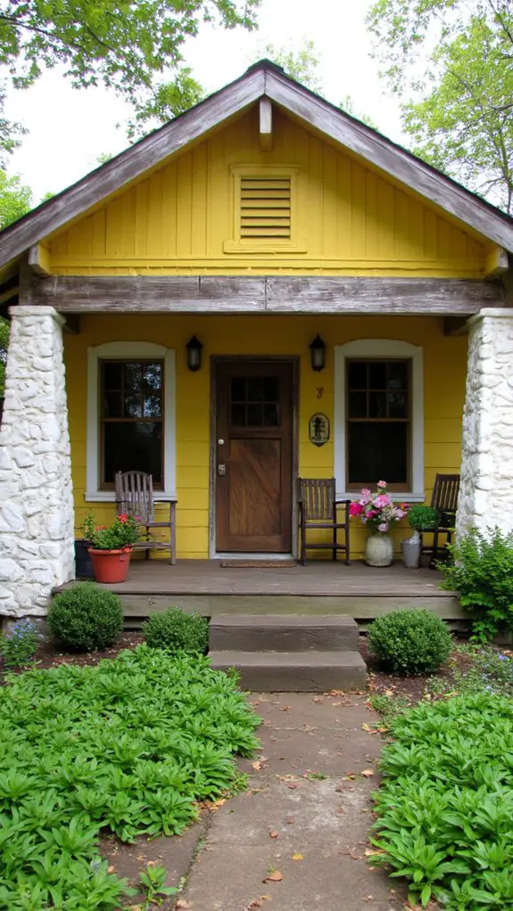 cozy cottage with elegance