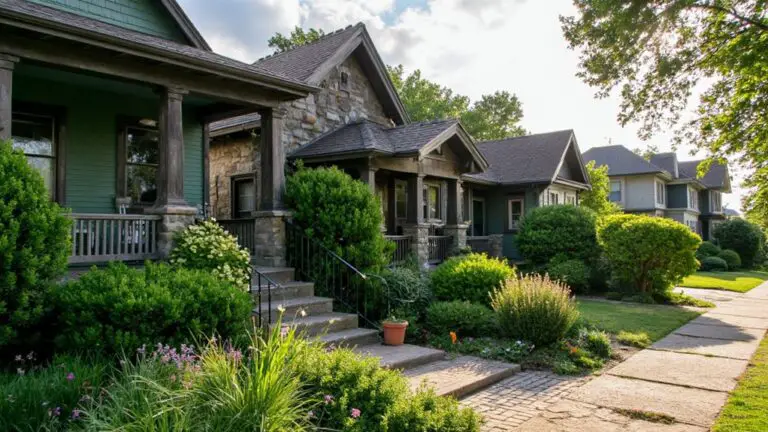 cozy deep moss green exteriors