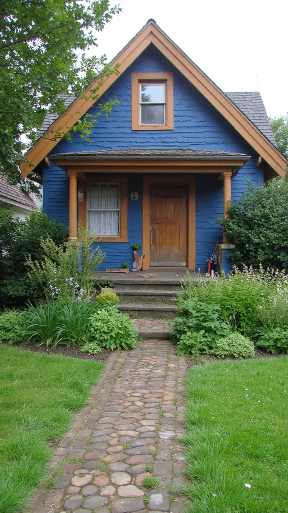 cozy denim blue warmth