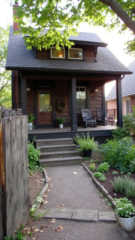 cozy elegance in contrast