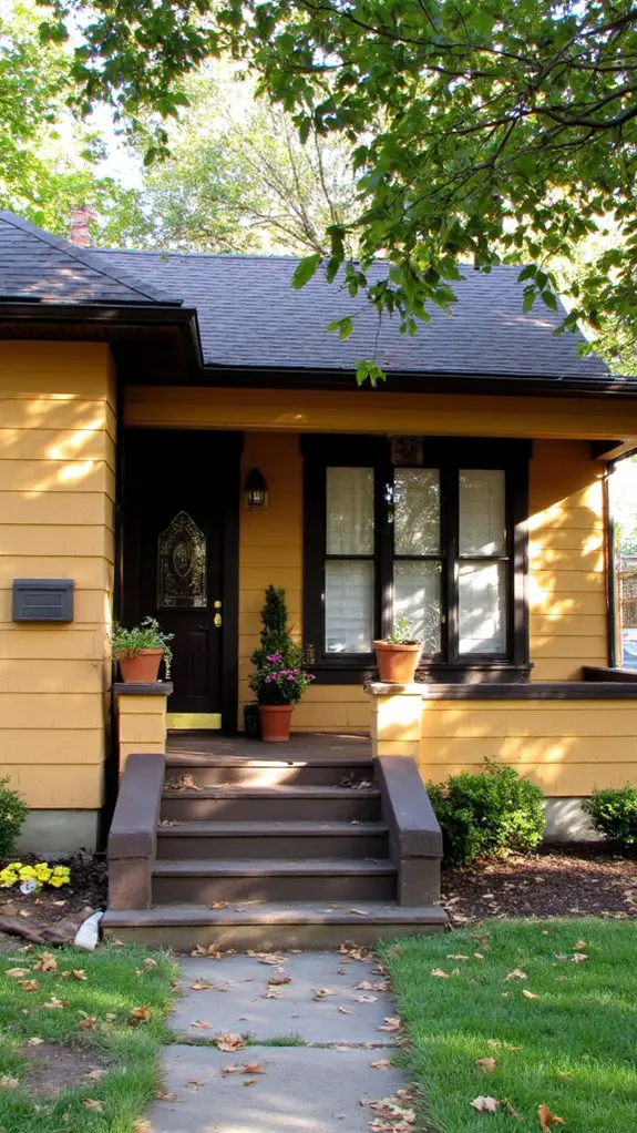 cozy elegant exterior combination