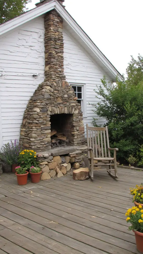 cozy evenings by fireplace