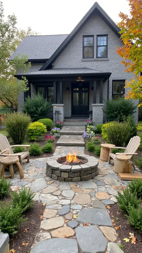 cozy gatherings around fire