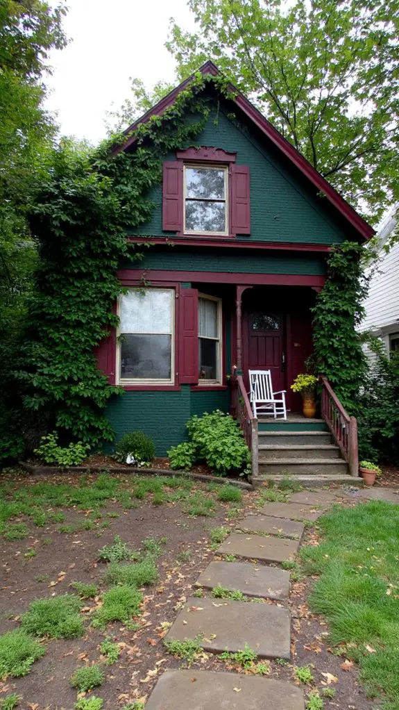 cozy green sanctuary retreat