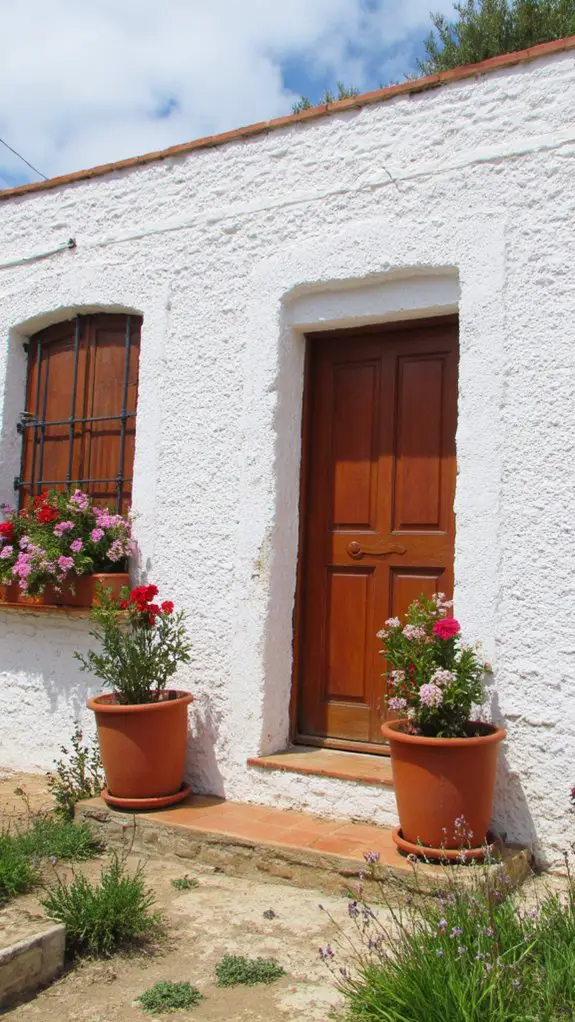 cozy inviting exterior hue