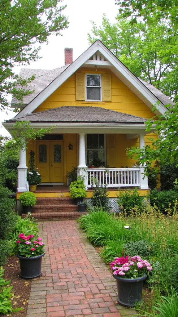 cozy inviting golden glow