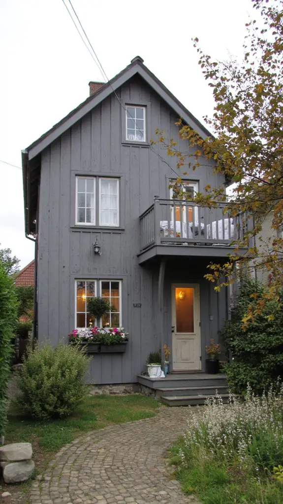 cozy minimalist balcony retreat