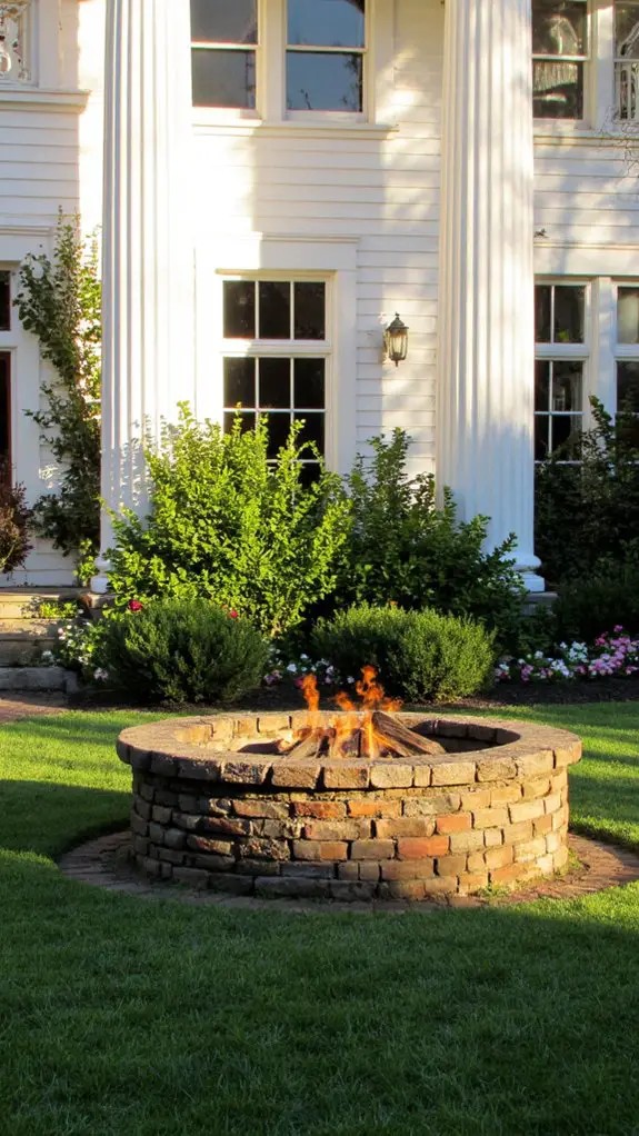 cozy outdoor gathering spot