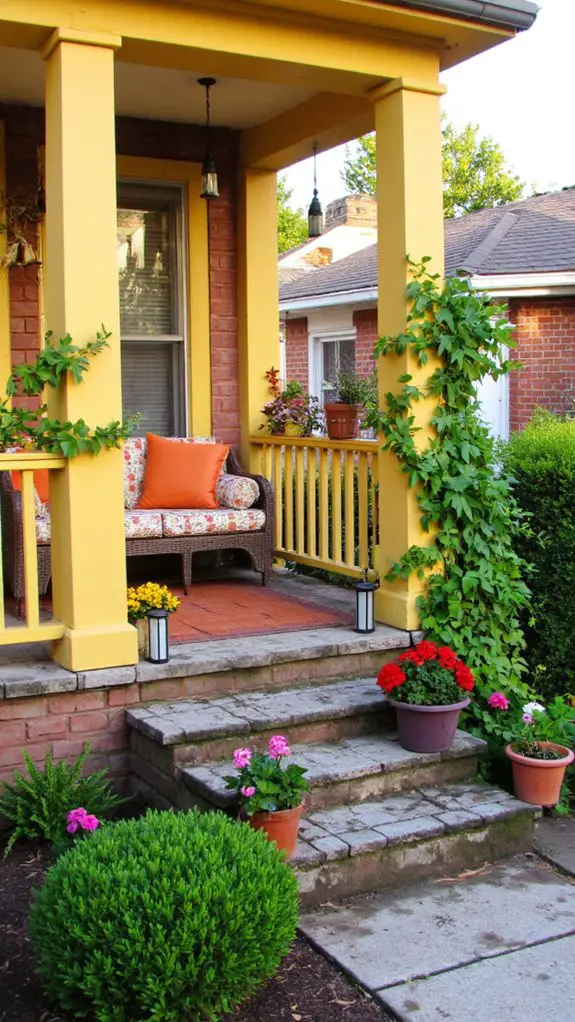 cozy outdoor living area