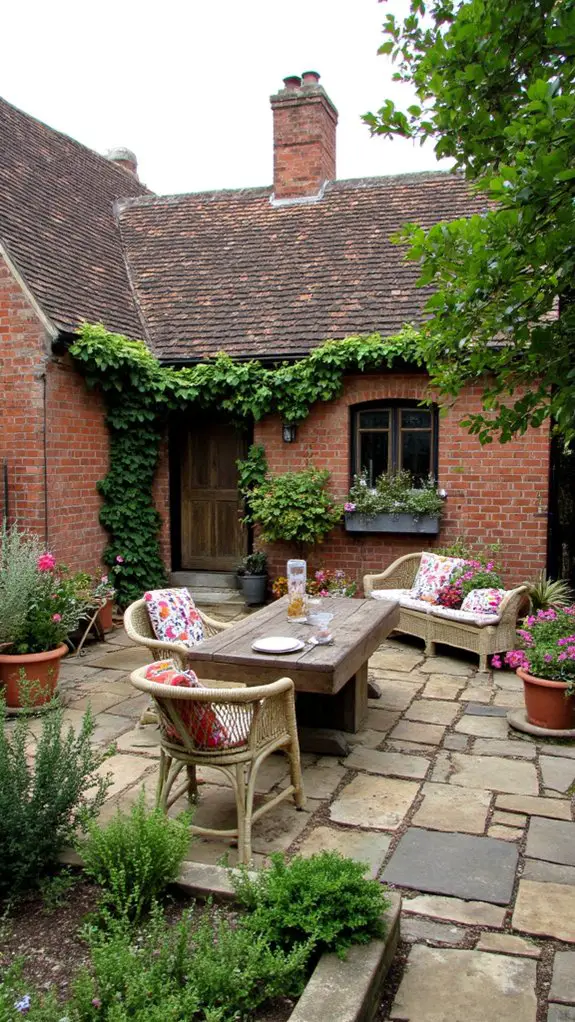 cozy outdoor living retreat