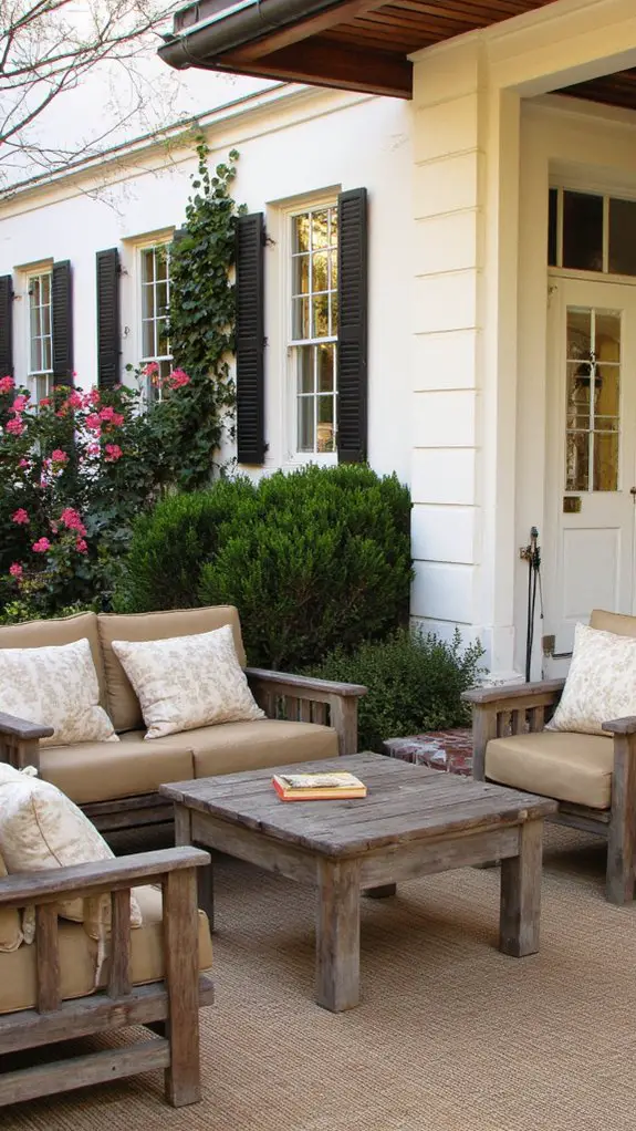 cozy outdoor relaxation retreat