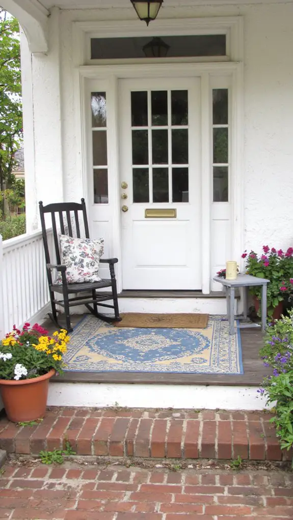 cozy outdoor rug appeal