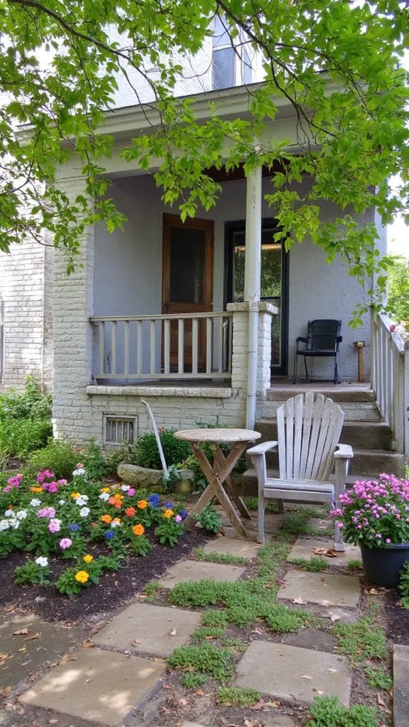 cozy outdoor seating retreat