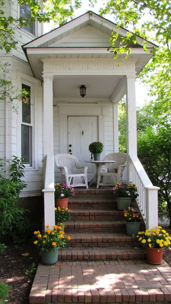 cozy outdoor sitting areas
