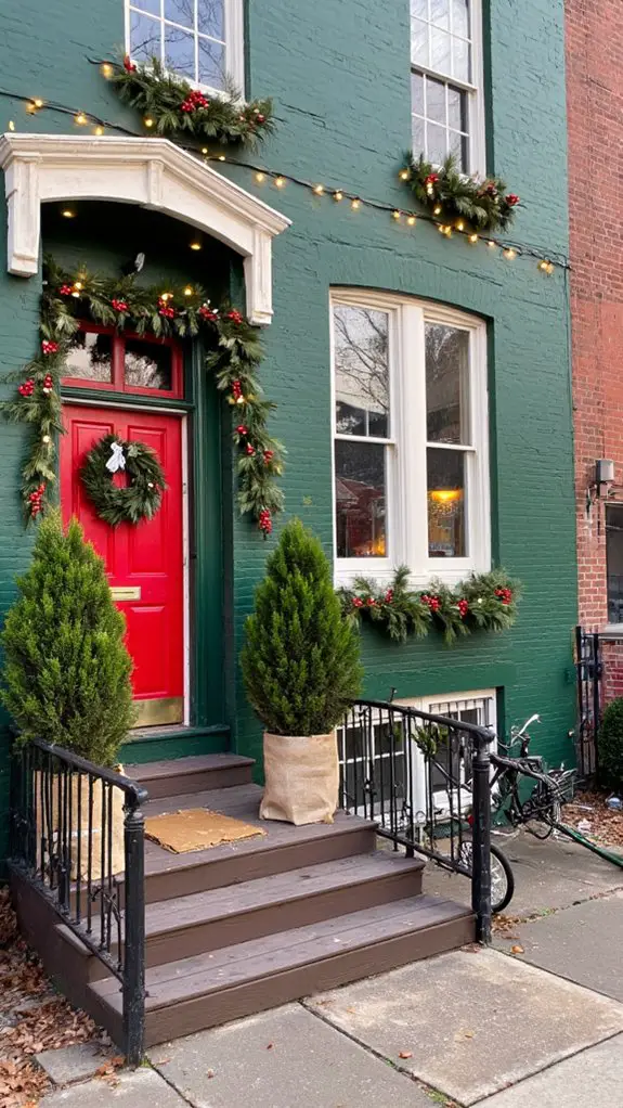 cozy porch with decorations