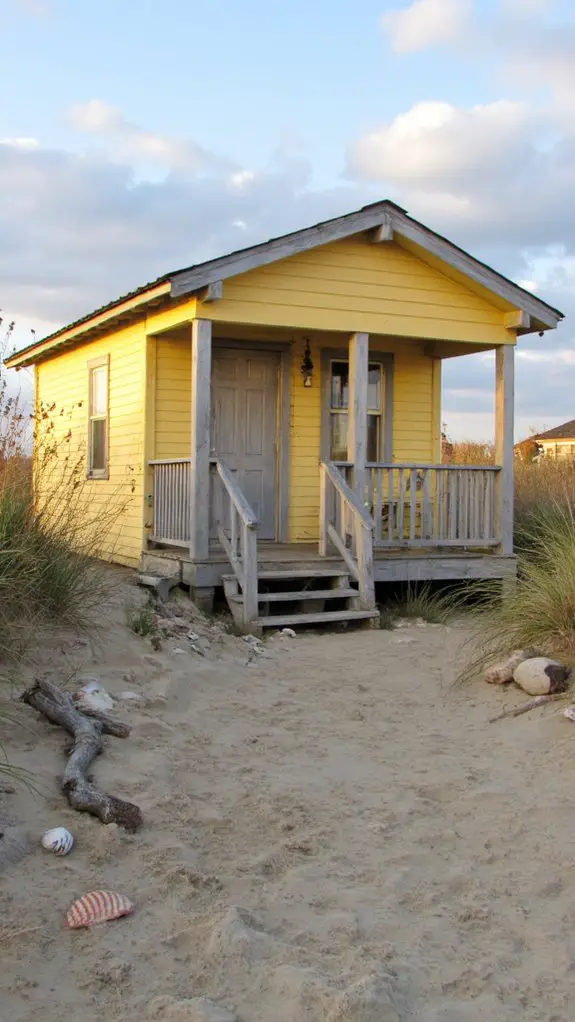 cozy rustic beachfront retreat