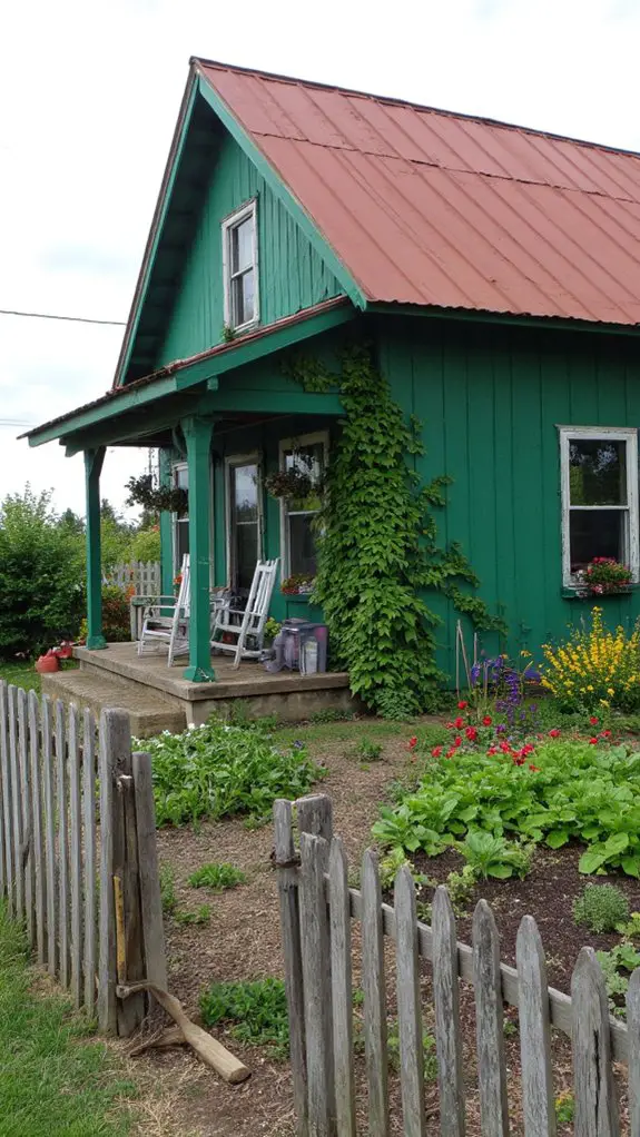 cozy rustic farmhouse retreat