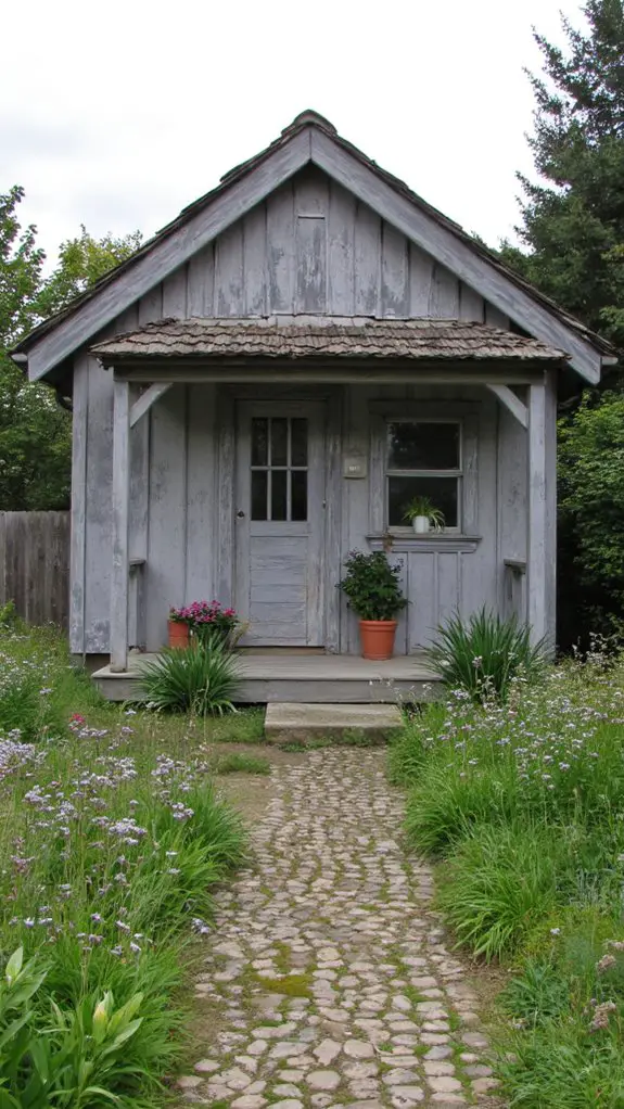 cozy rustic gray charm