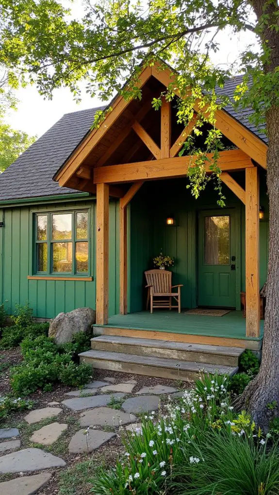 cozy rustic inviting farmhouse