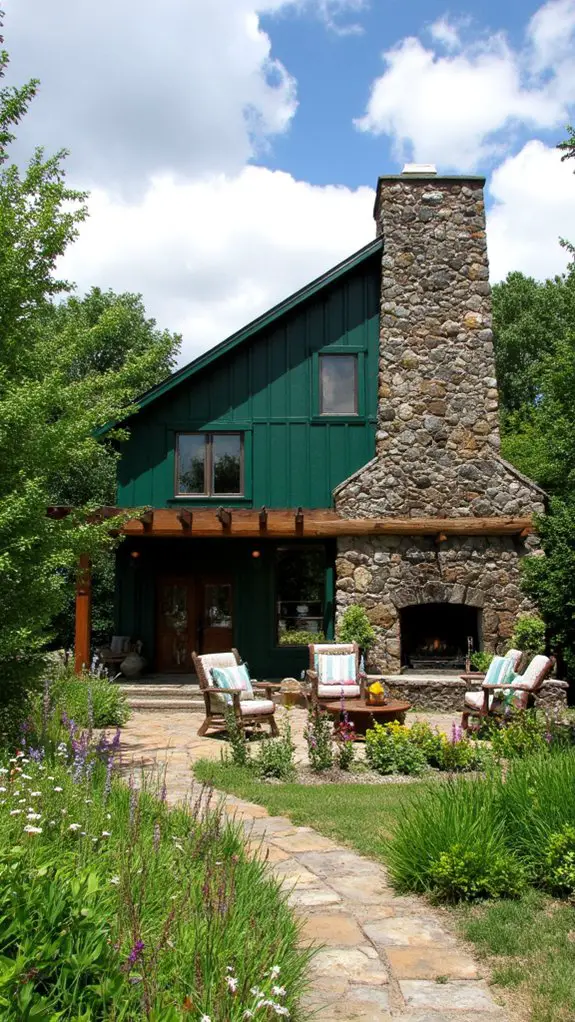 cozy rustic lodge retreat