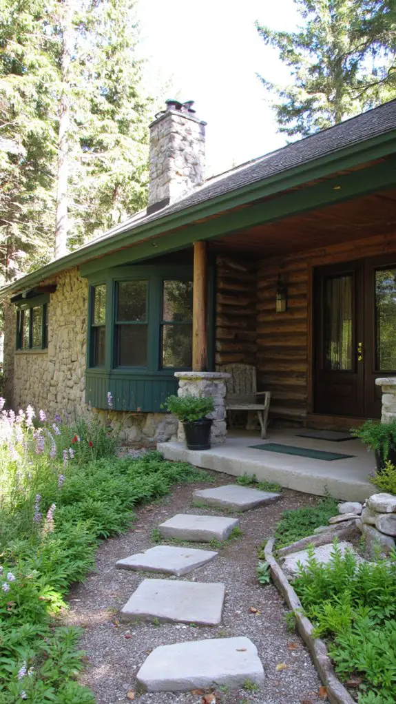 cozy rustic mountain retreat