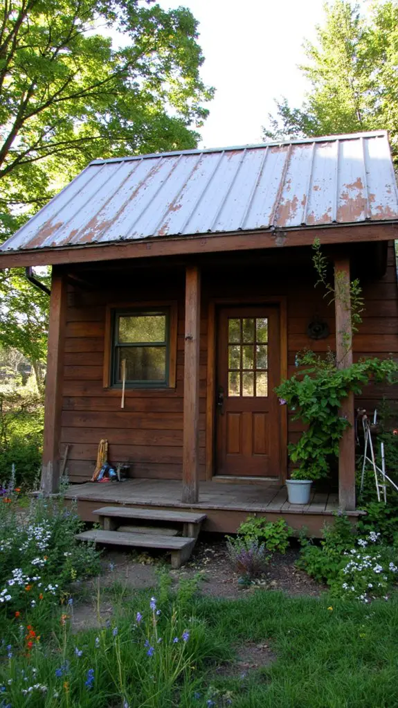 cozy rustic nature retreat