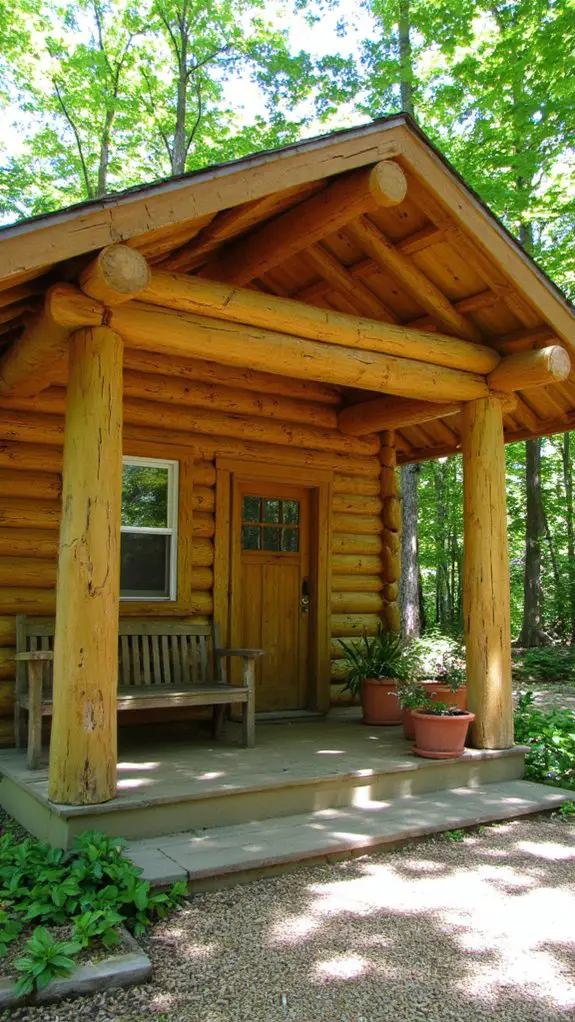 cozy rustic nature retreat