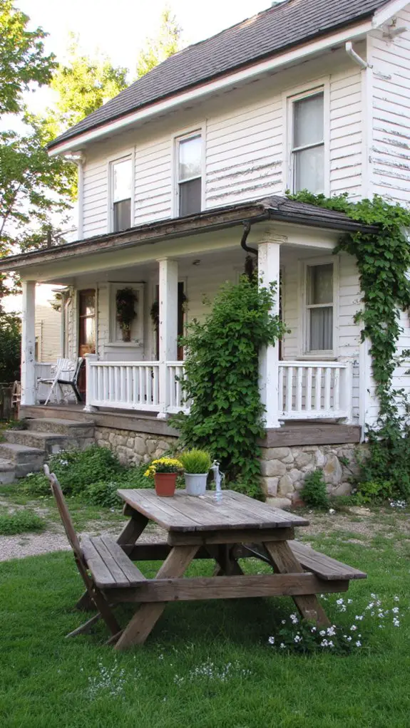 cozy rustic outdoor furniture