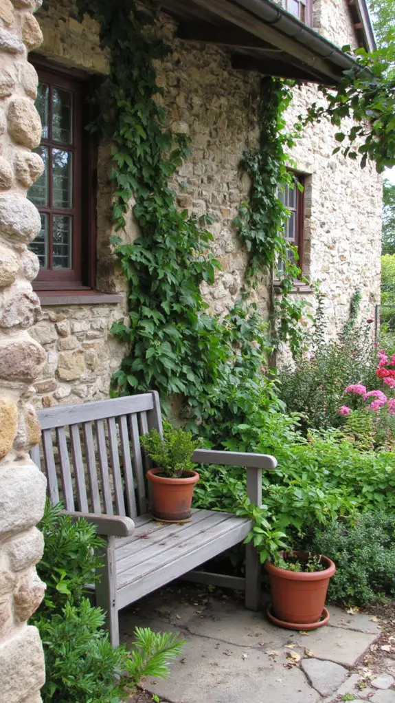 cozy rustic stone retreats