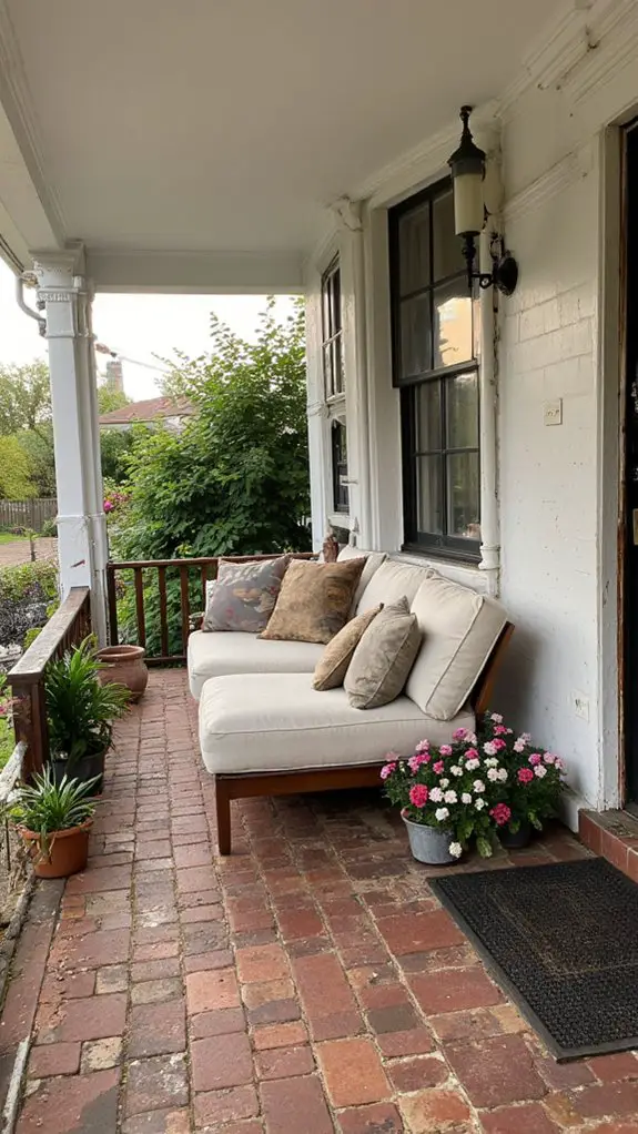 cozy sectional sofa atmosphere