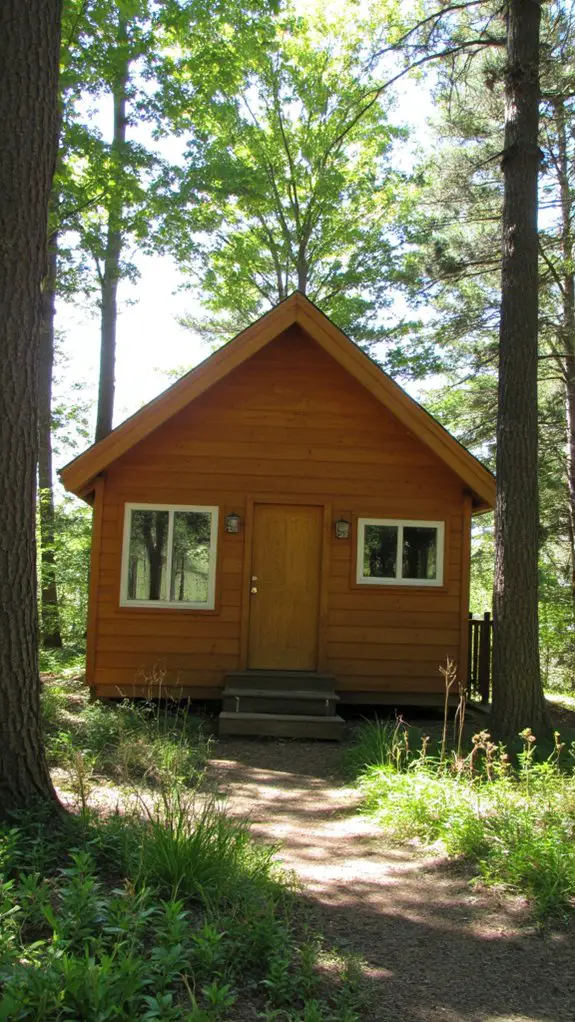 cozy serene nature inspired retreat